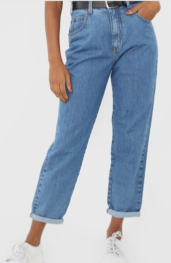 Calça Jeans Forum Mom Lola Azul