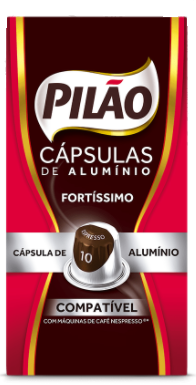 Cápsulas Café Pilão Fortíssimo 10 10un