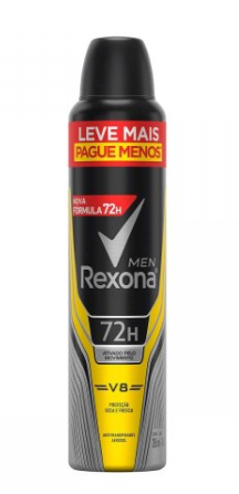 Desodorante Rexona Men V8 Aerossol Antitranspirante 72h com 250ml