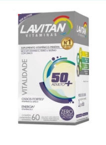Lavitan Vitalidade com 60 comprimidos