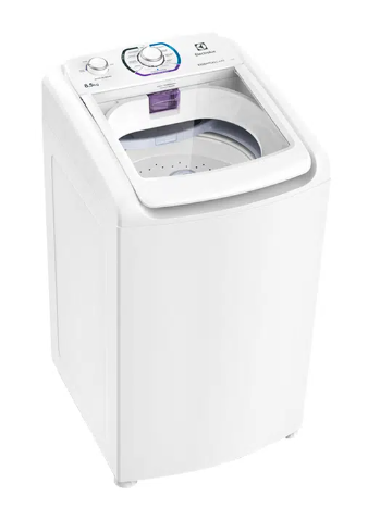 Máquina de Lavar Electrolux Essencial Care 8,5kg Automática 4 Níveis - Branco - 110 Volts