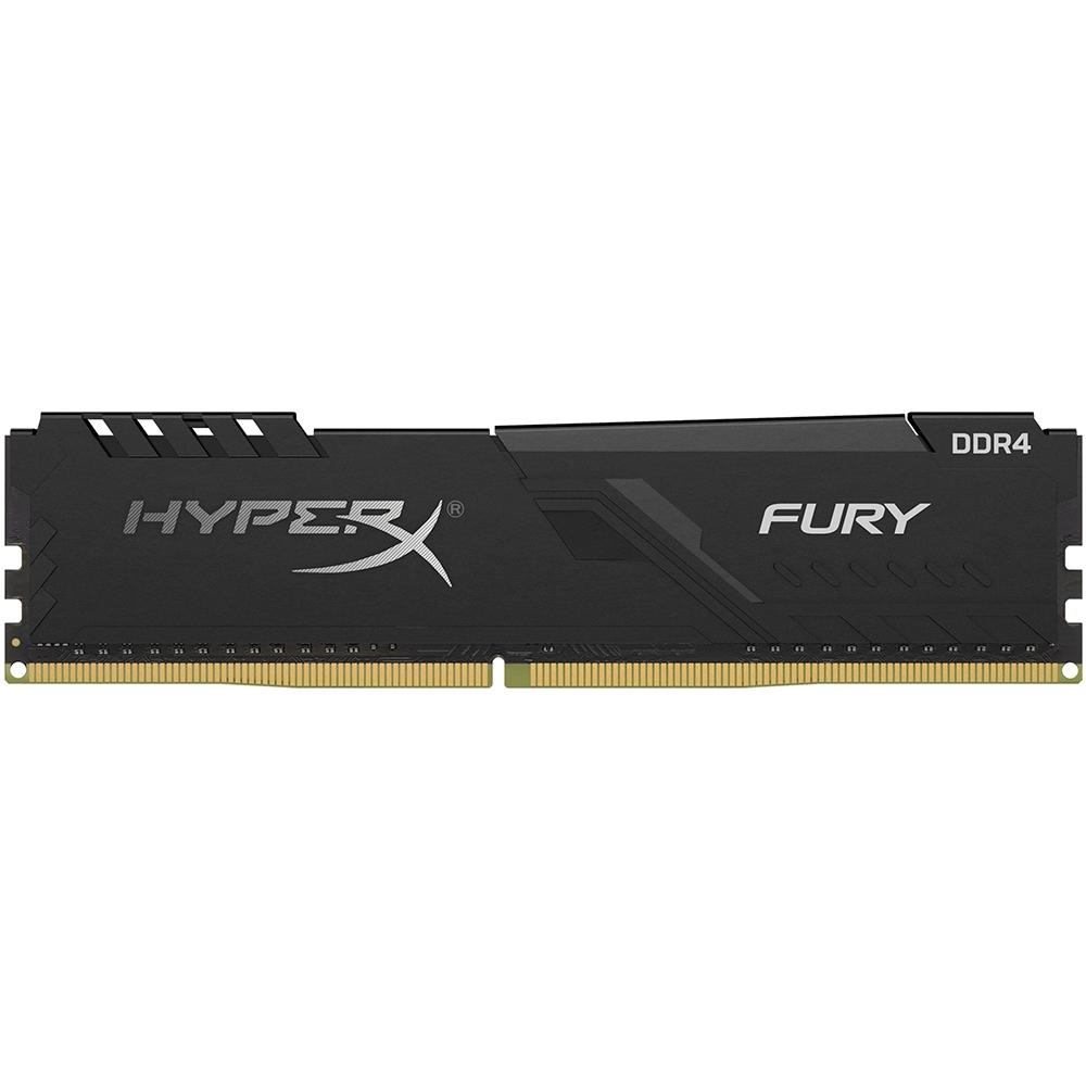Memória HyperX Fury, 8GB, 2400MHz, DDR4, CL15, Preto - HX424C15FB3/8