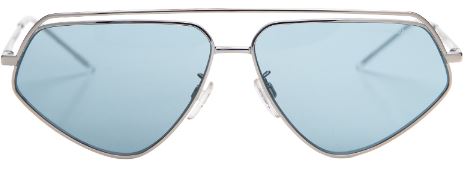 Óculos De Sol Feminino Metal - Azul