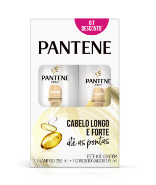 Shampoo Pantene Hidratação 350 ml + Condicionador 175 ml