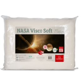 Travesseiro NASA Visco Soft Médio - Médio (48X68X12)